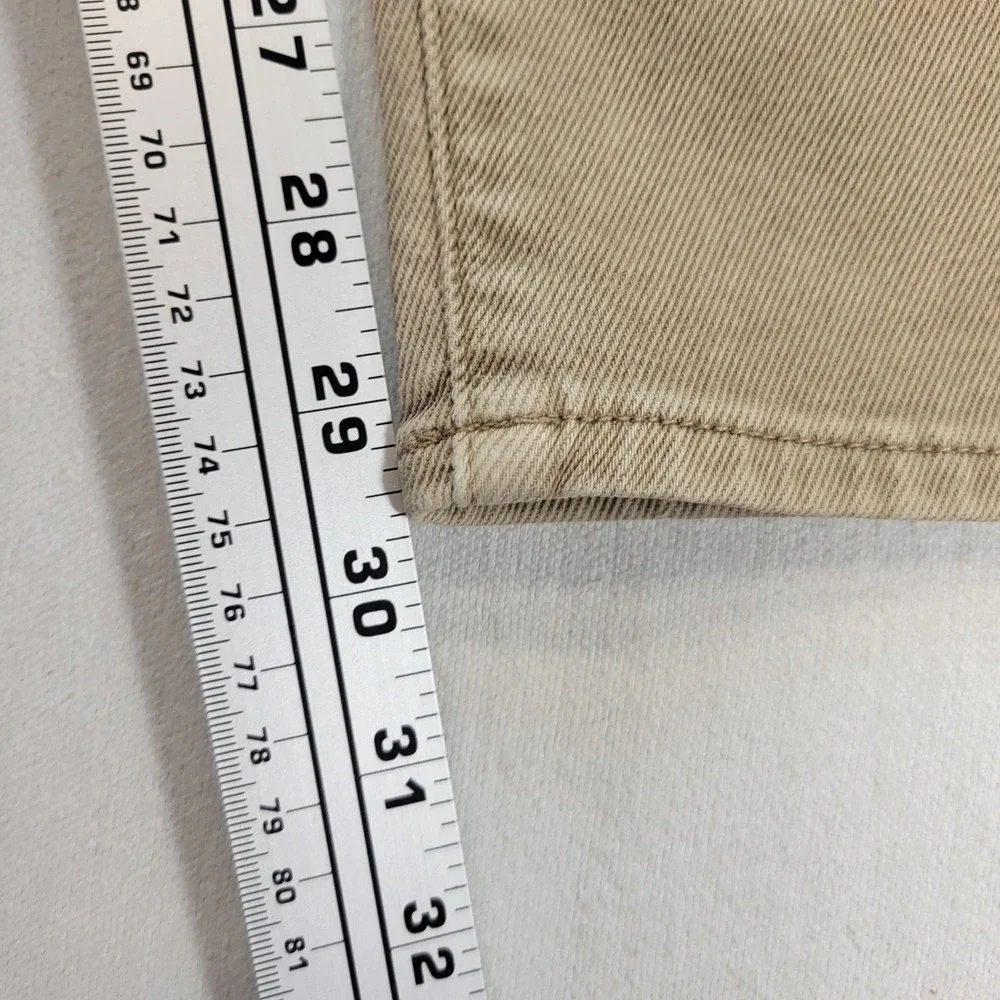 Banana Republic Traveler Jeans Mens 34x30 Khaki Slim Fit 5-Pocket Stretch Chino